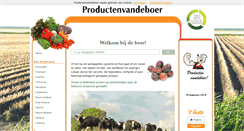 Desktop Screenshot of productenvandeboer.com